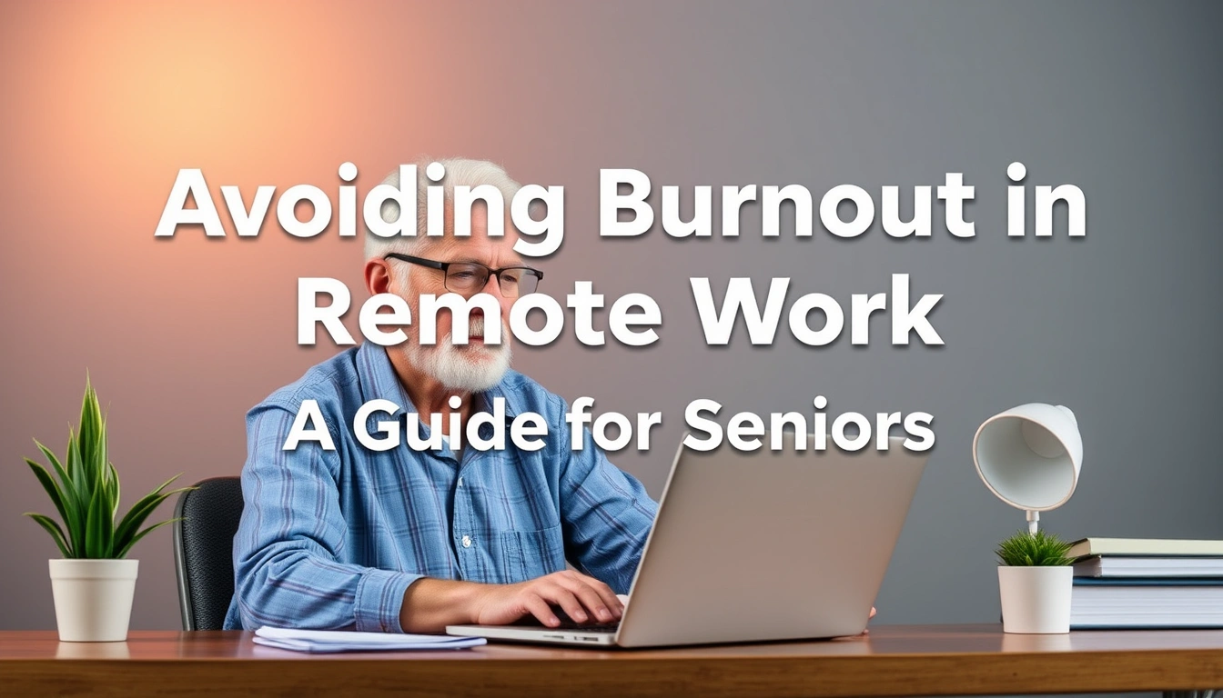 Avoiding Burnout in Remote Work: A Guide for Seniors