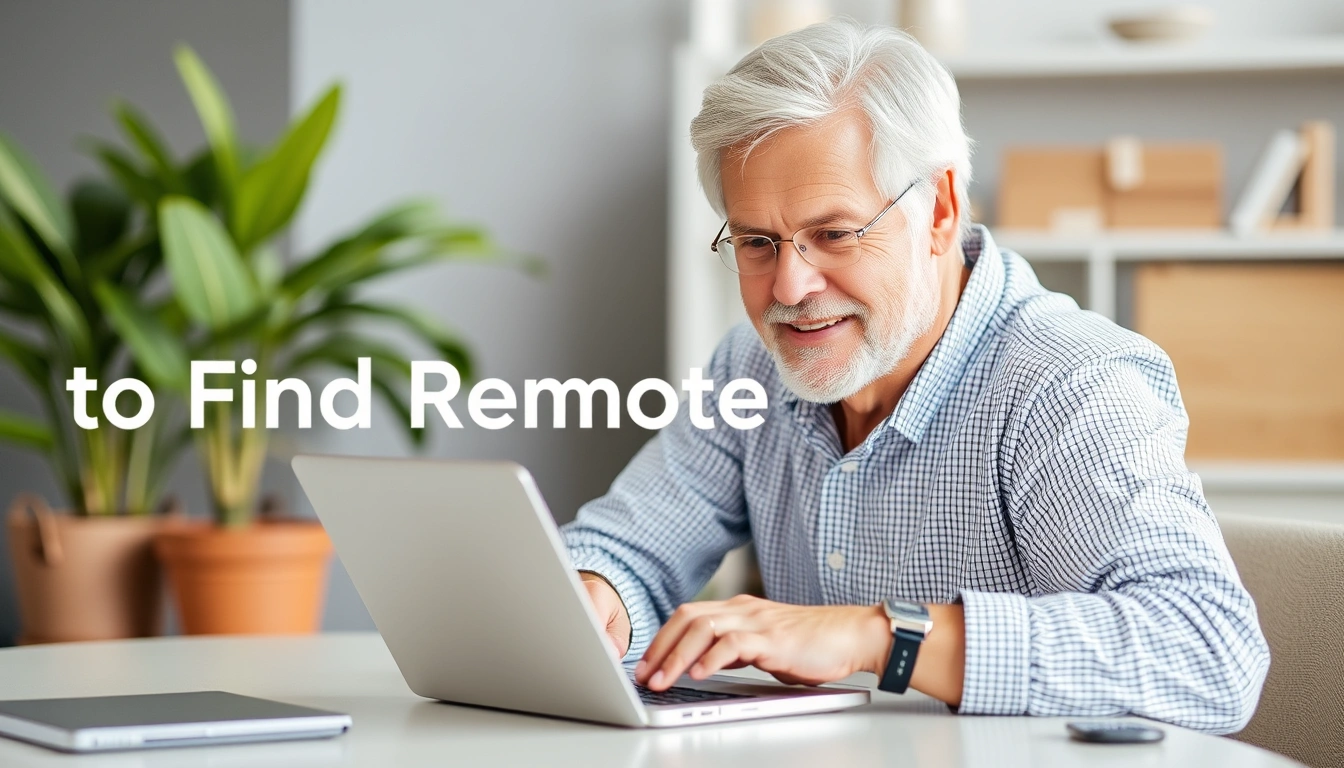 Best Platforms to Find Remote Work for Seniors