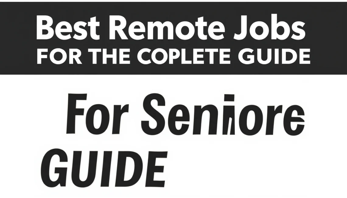 Best Remote Jobs for Seniors — The Complete Guide