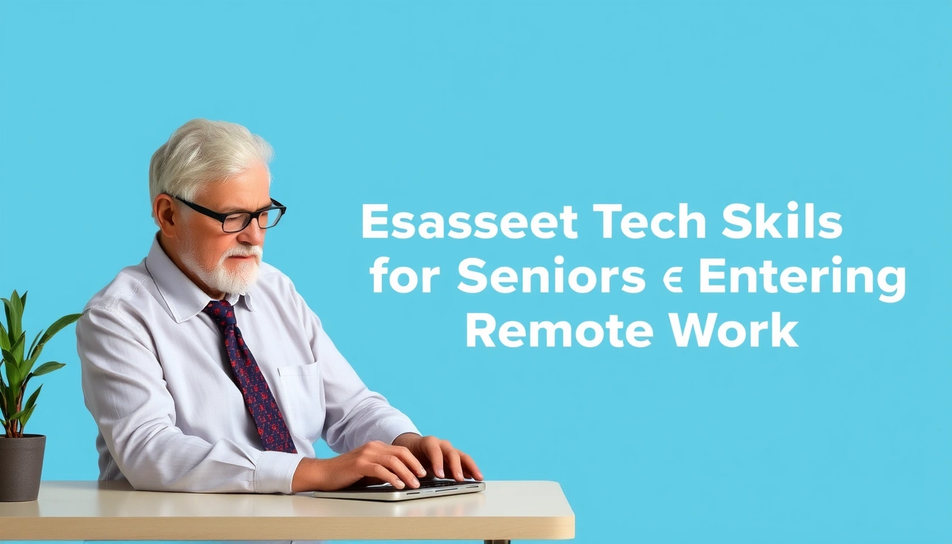 Essential Tech Skills for Seniors Entering Remote Work Essential Tech Skills for Seniors Entering Remote Work