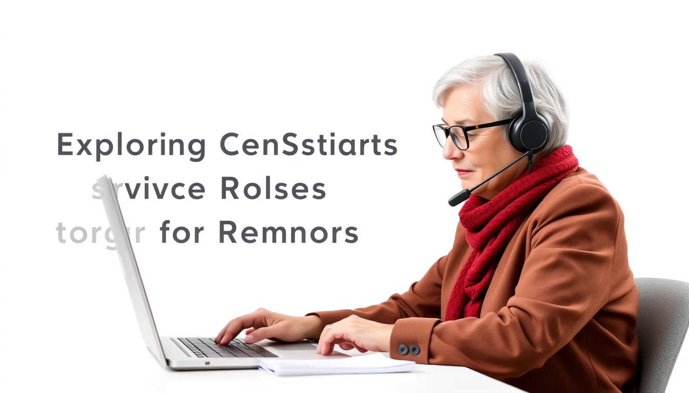 Exploring Customer Service Roles for Seniors in Remote Work