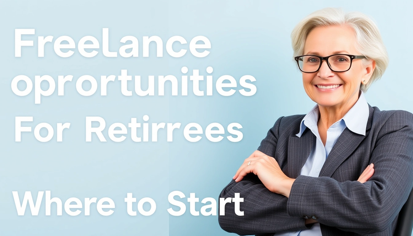 Freelance Opportunities for Retirees: Where to Start Freelance Opportunities for Retirees: Where to Start