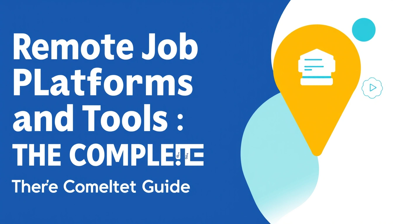 Remote Job Platforms and Tools — The Complete Guide Remote Job Platforms and Tools — The Complete Guide