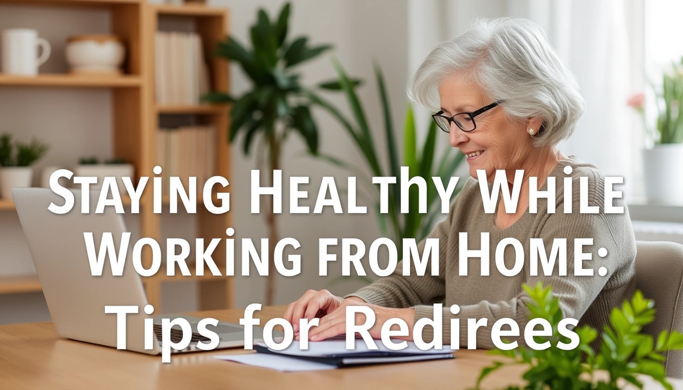 Staying Healthy While Working from Home: Tips for Retirees Staying Healthy While Working from Home: Tips for Retirees